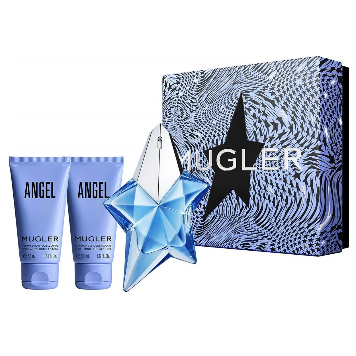 MUGLER ANGEL WOMAN EDP 25ML + BALSAM DO CIAŁA 50ML + SHOWER GEL 50MLwoda perfumowana