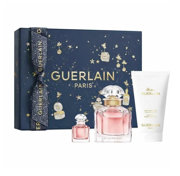 GUERLAIN MON GUERLAIN EDP 50ML + BALSAM DO CIAŁA 75ML + 5MLwoda perfumowana