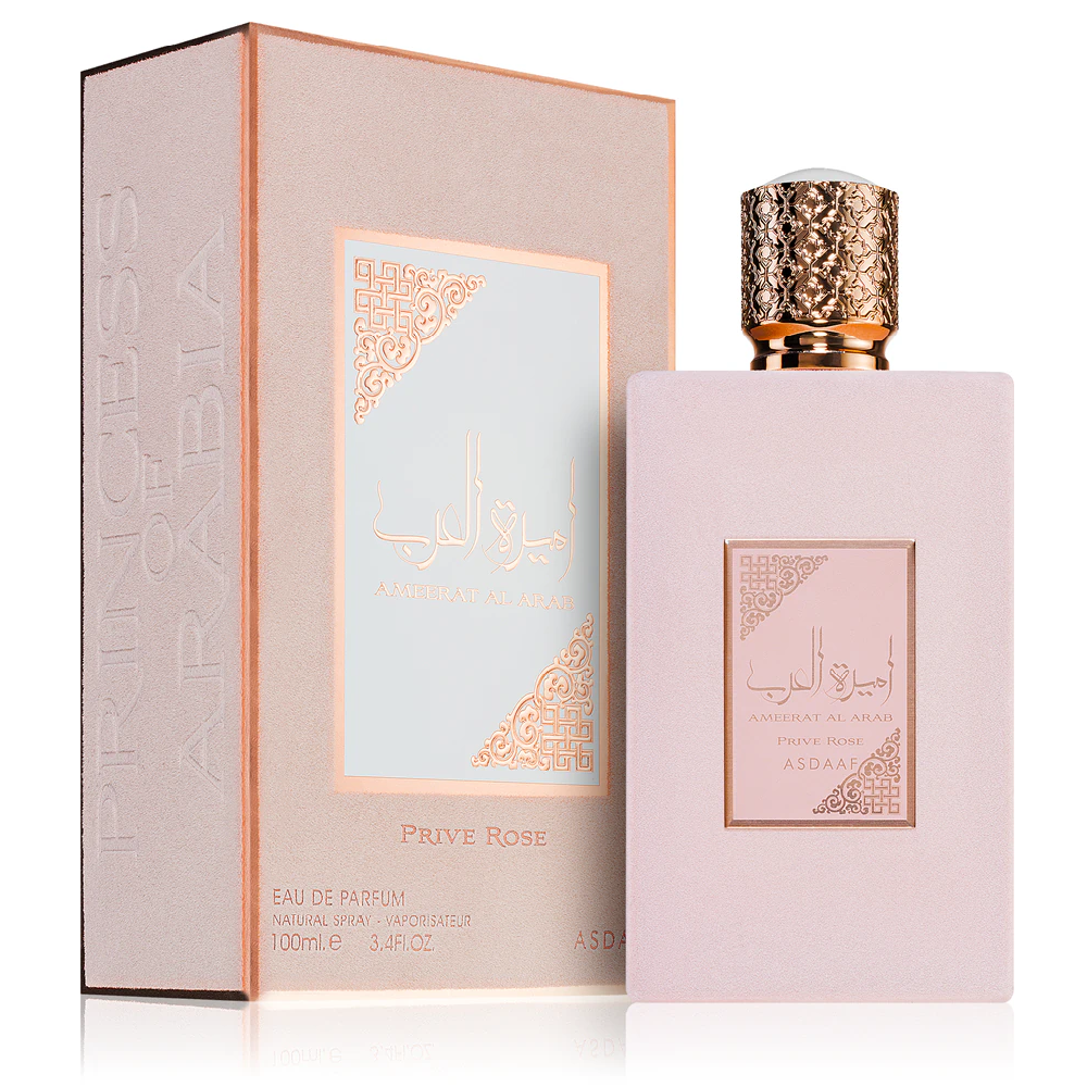 LATTAFA ASDAAF AMEER AL ARAB PRIVE ROSE EDP 100ML